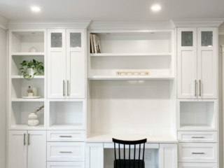 Built-in Desk and Wall Unit