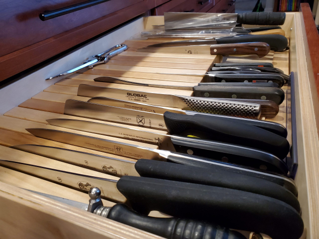 Customized Wood Knife Block