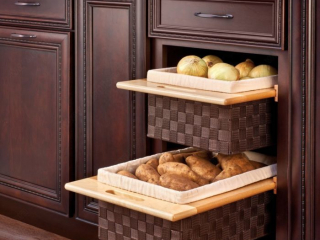 Pull-Out Woven Baskets