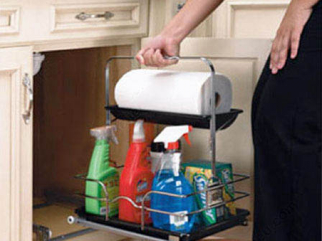 Under Sink Cleaning Caddy