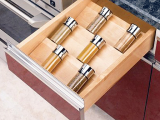 Wood Spice Tray