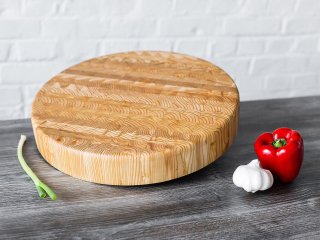 Round chef's block